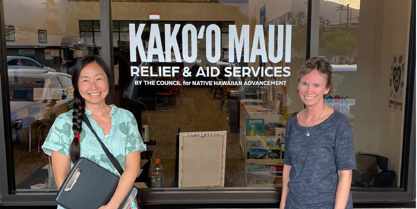 Hawaiʻi National Heritage Responders: Malia Van Heukelem & Liane Naʻauao